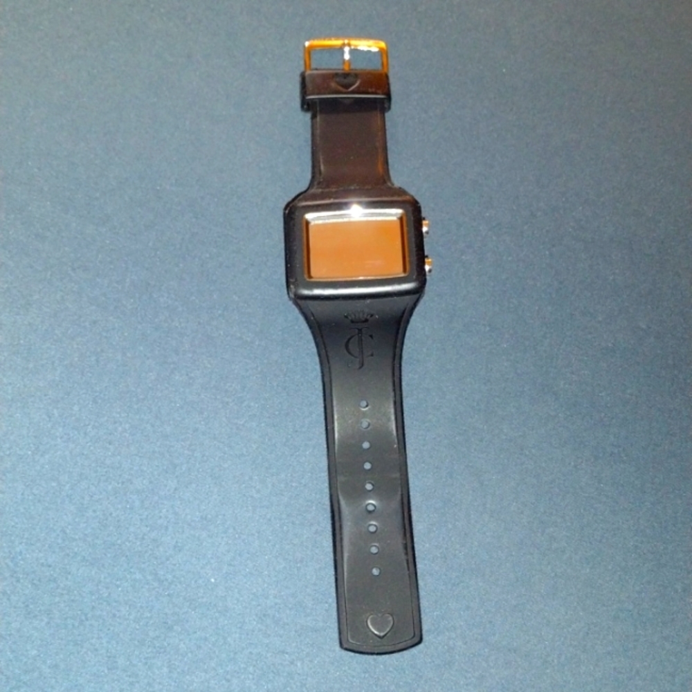 Juicy Couture Silicone Jelly Watch( Digital)